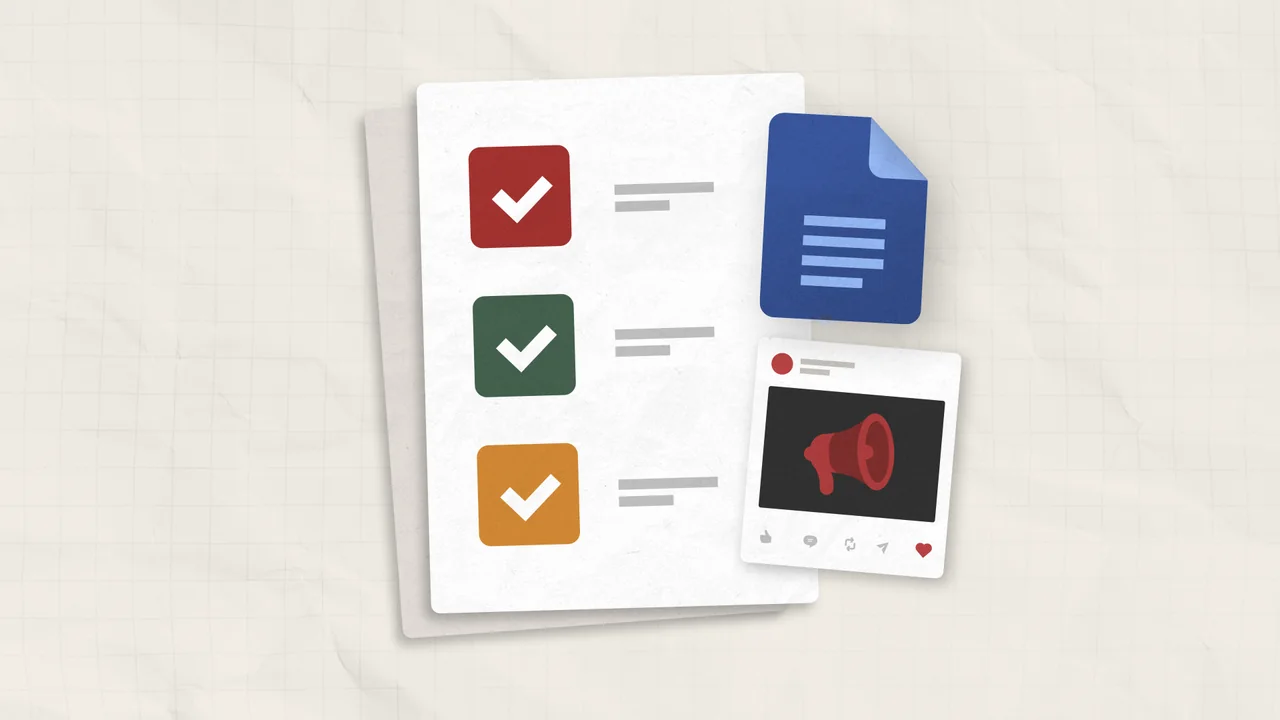 Announcement day checklist